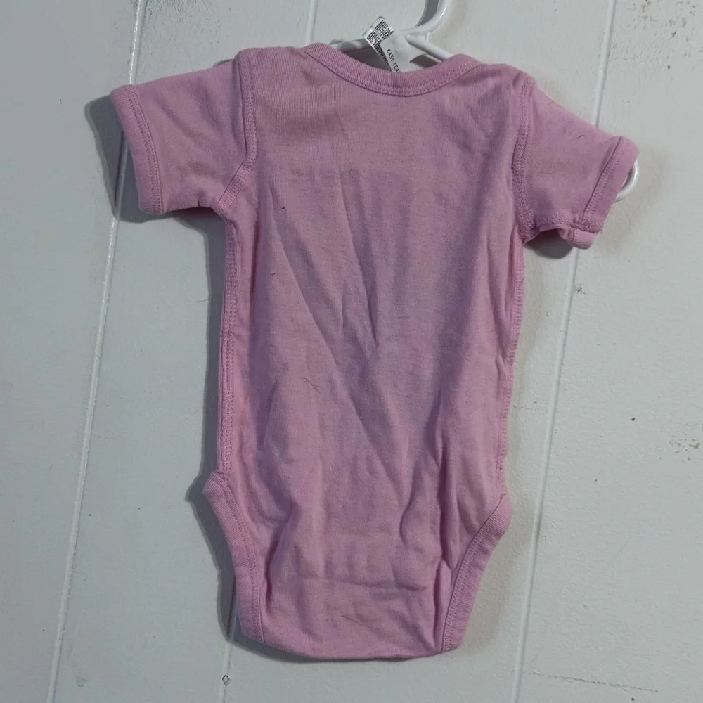 Rabbit Skins Pink 'I Love My Bearded‎ Daddy' Bodysuit